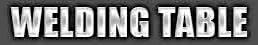 Welding Table Metal Man Gear 