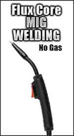 Metal Man Flux Core MIG Welders